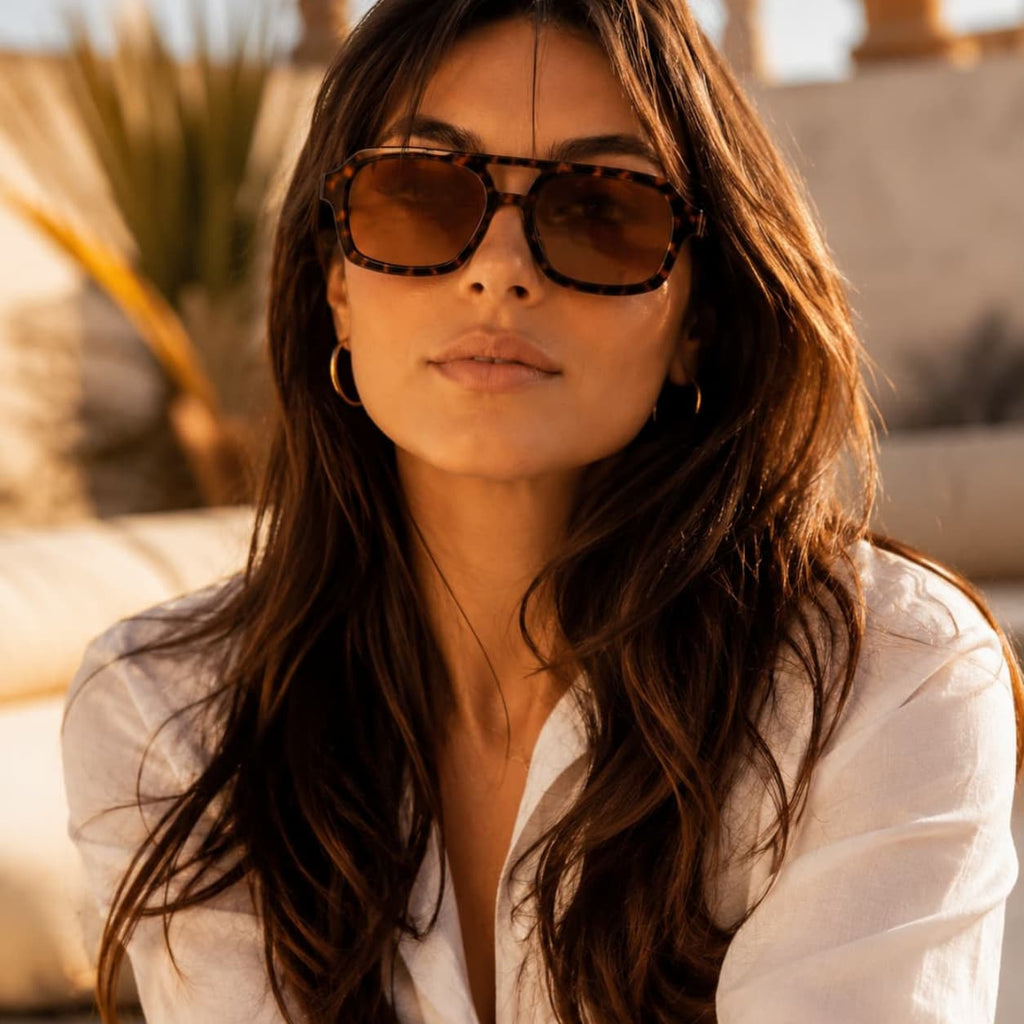 Sunglass model for brisa shooting 3