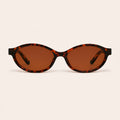Sunglass Model luna cateye frontal view variant leopard 