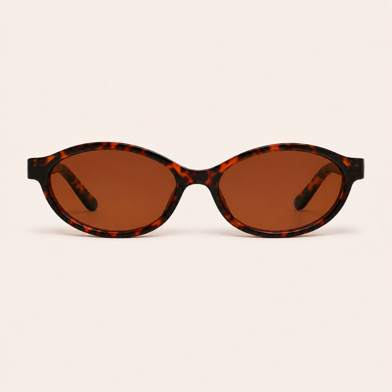 Sunglass Model luna cateye frontal view variant leopard 